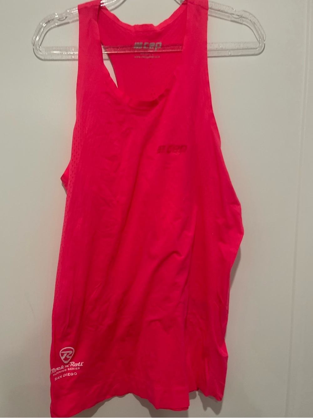 CEP Sports Women’s Training Tank Top Large pink NWT Rock N Roll San Diego new